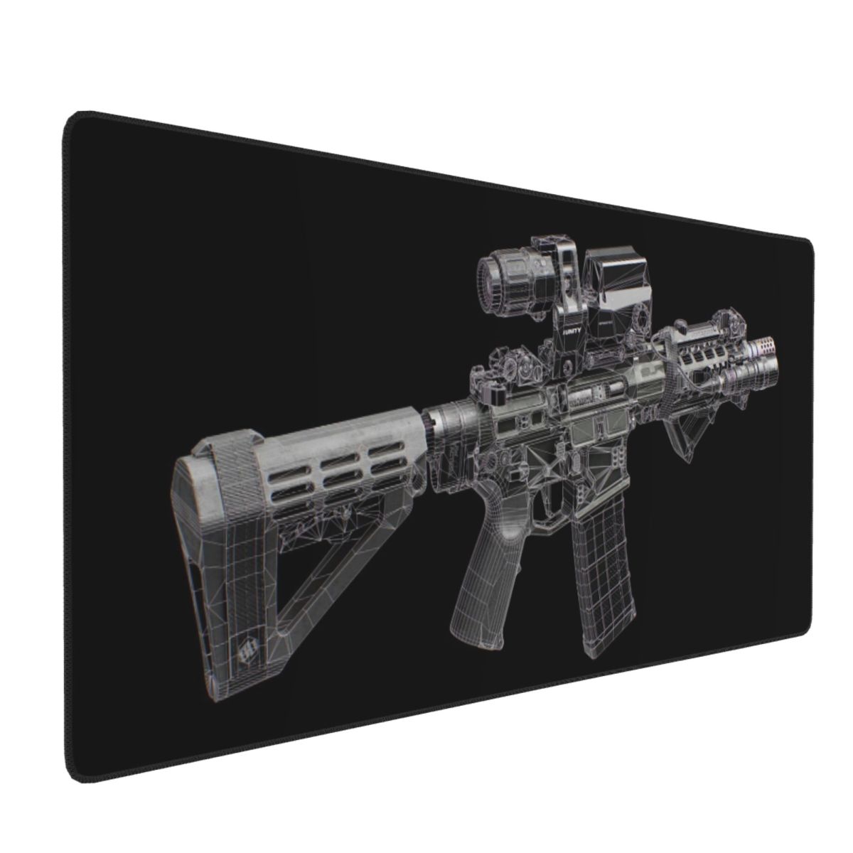 Gaming Accessories Drawing - Alfombrilla de Ratón Grande con Diseño