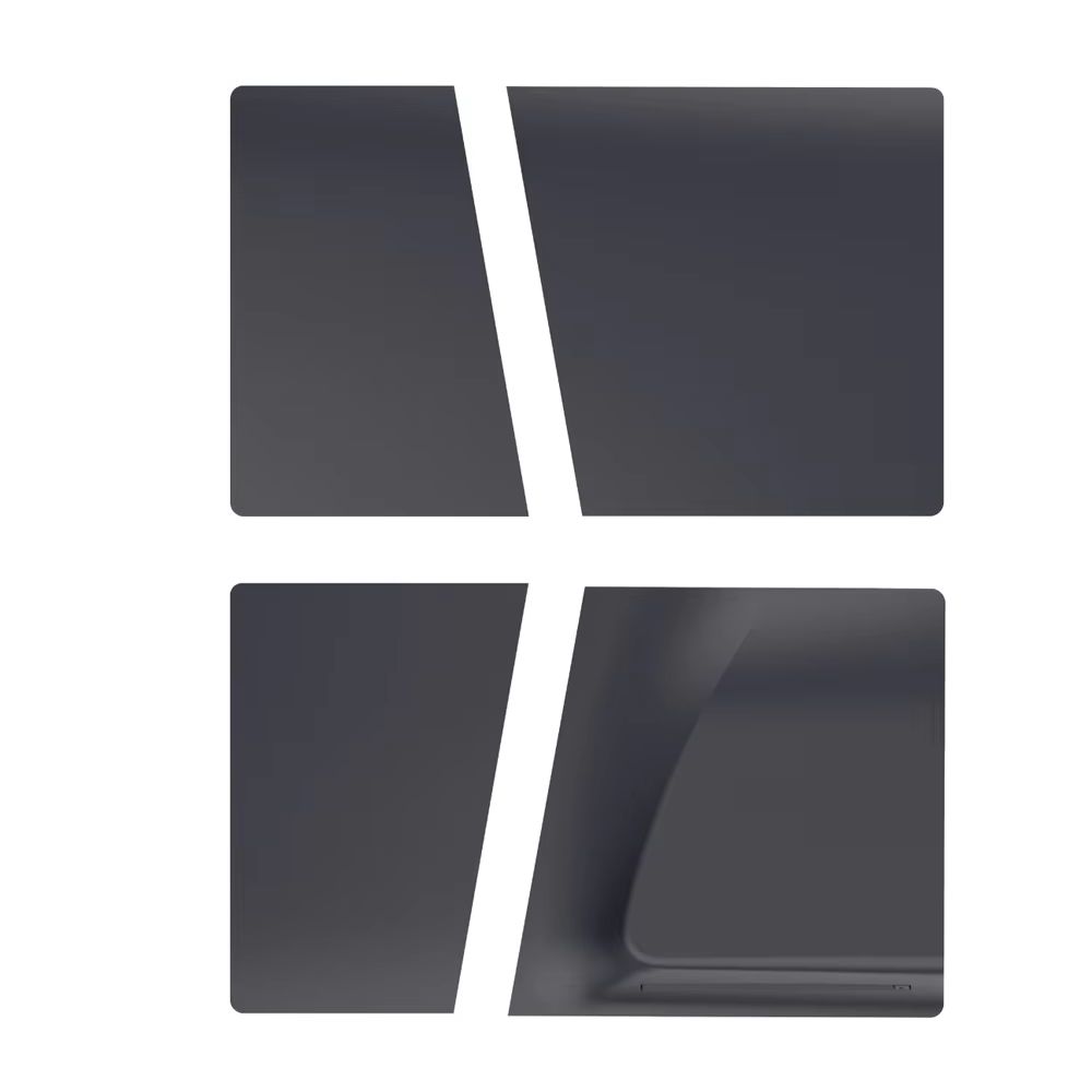 Gaming Zone Accessories - Carcasas frontales negras ABS para PS5