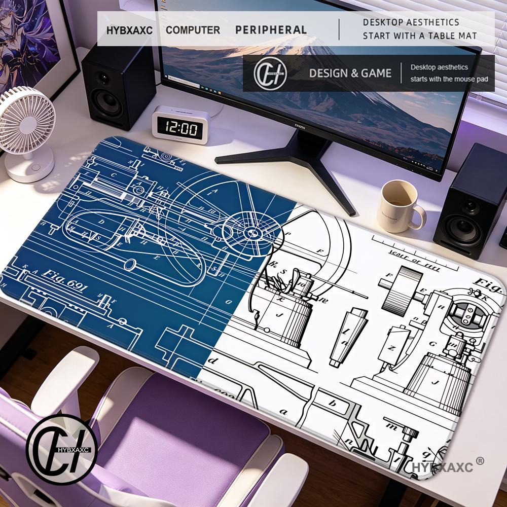 Gaming Accessories Drawing - Alfombrilla de Ratón HYBXAXC, Accesorio para