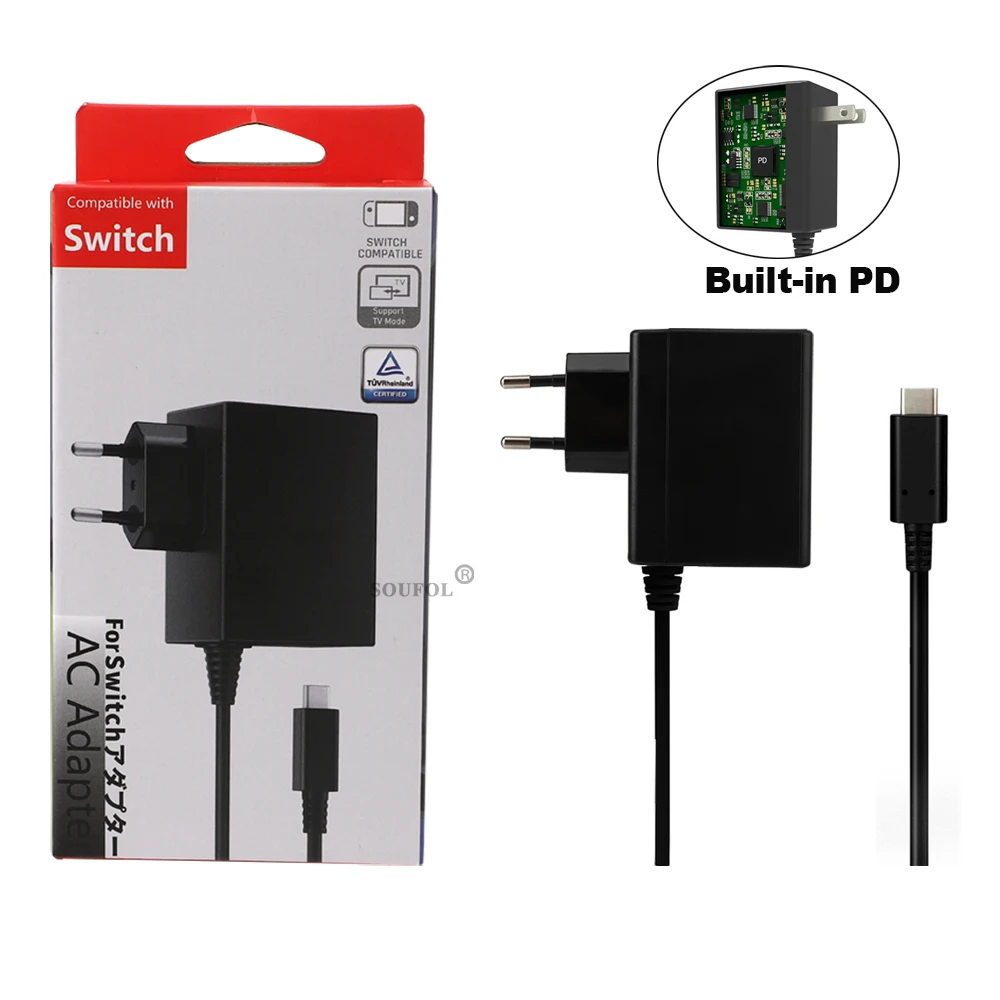Gaming Zone Accessories - Cargador/adaptador de corriente alterna para interruptor