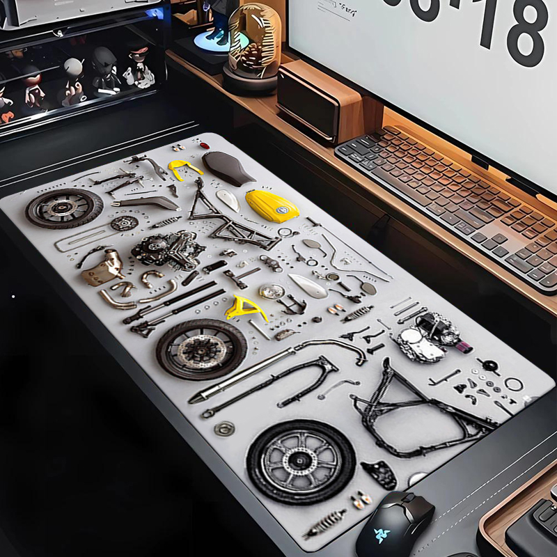 Gaming Accessories For Gaming Desk - Alfombrilla de Ratón de Goma con