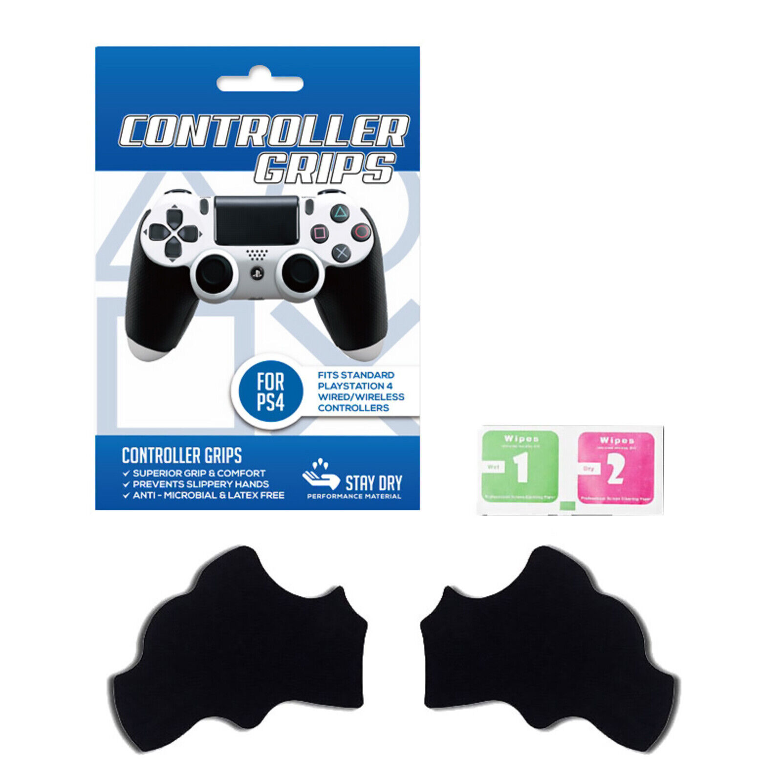 Gaming Zone Accessories - Juego de pegatinas protectoras antideslizantes para