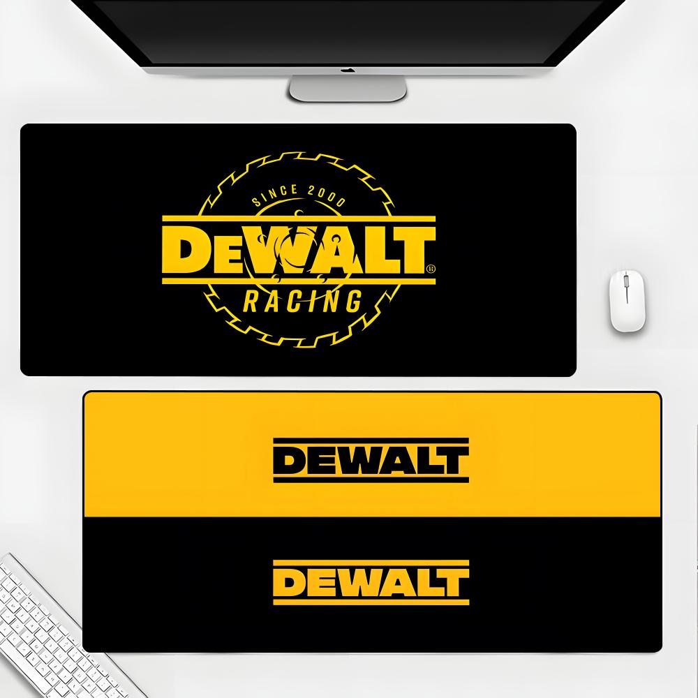 Gaming Accessories For Your Desk - Alfombrilla de ratón con logotipo D-DeWalt,