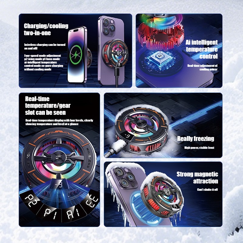 Enfriador de Teléfono Magnétic - Gaming Zone Accessories reseña y precio