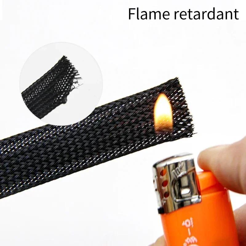 Mangas trenzadas de PET con cr - Cable Sleeve Braided reseña y precio