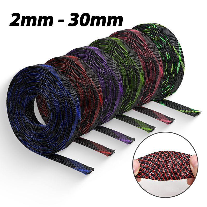 Funda Aislante para Cables de  - Cable Sleeve Braided reseña y precio
