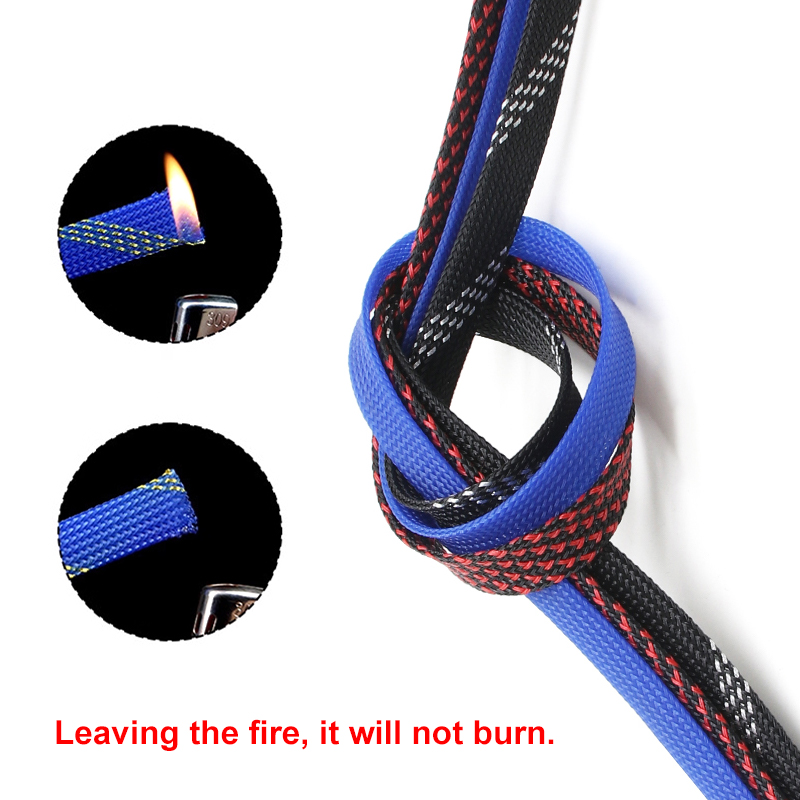 Funda Aislante para Cables de  - Cable Sleeve Braided reseña y precio