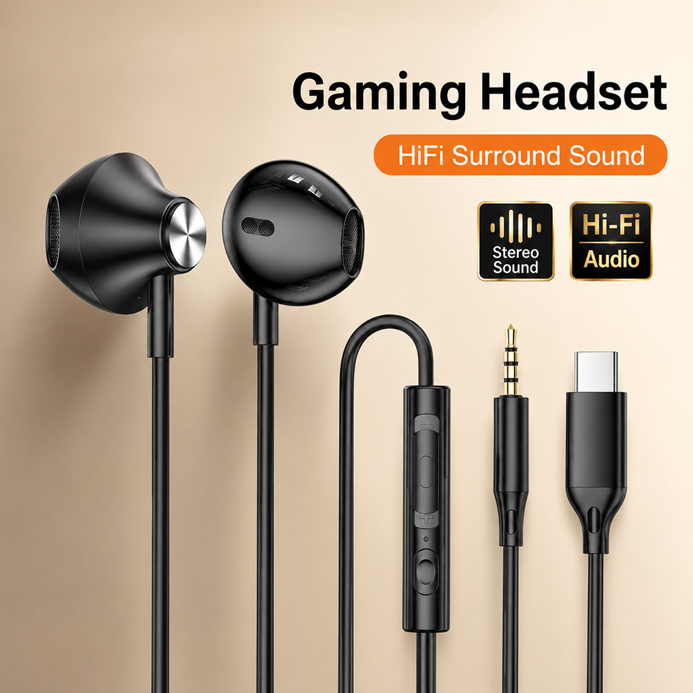 Auriculares envolventes HiFi,  - Gaming Accessories Tablet reseña y precio