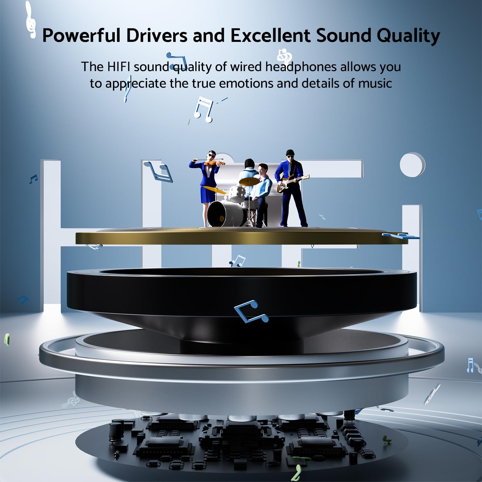 Auriculares envolventes HiFi,  - Gaming Accessories Tablet reseña y precio