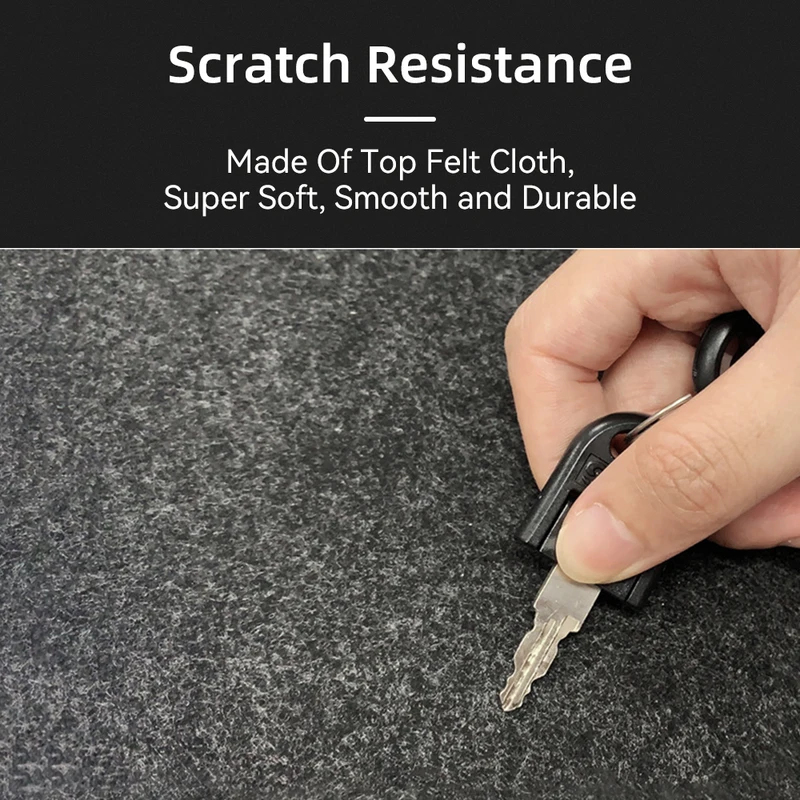 Alfombrilla de fieltro de lana - Gaming Accessories For Your Desk reseña y precio