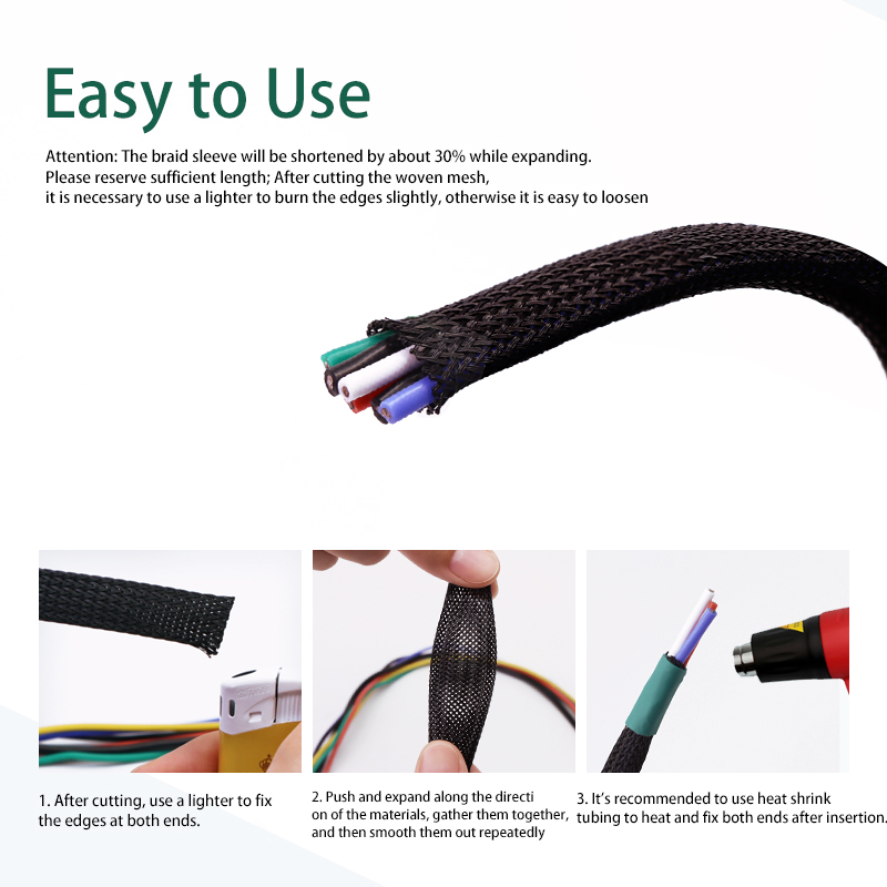 Funda de Cable trenzada expand - Cable Sleeve Braided reseña y precio