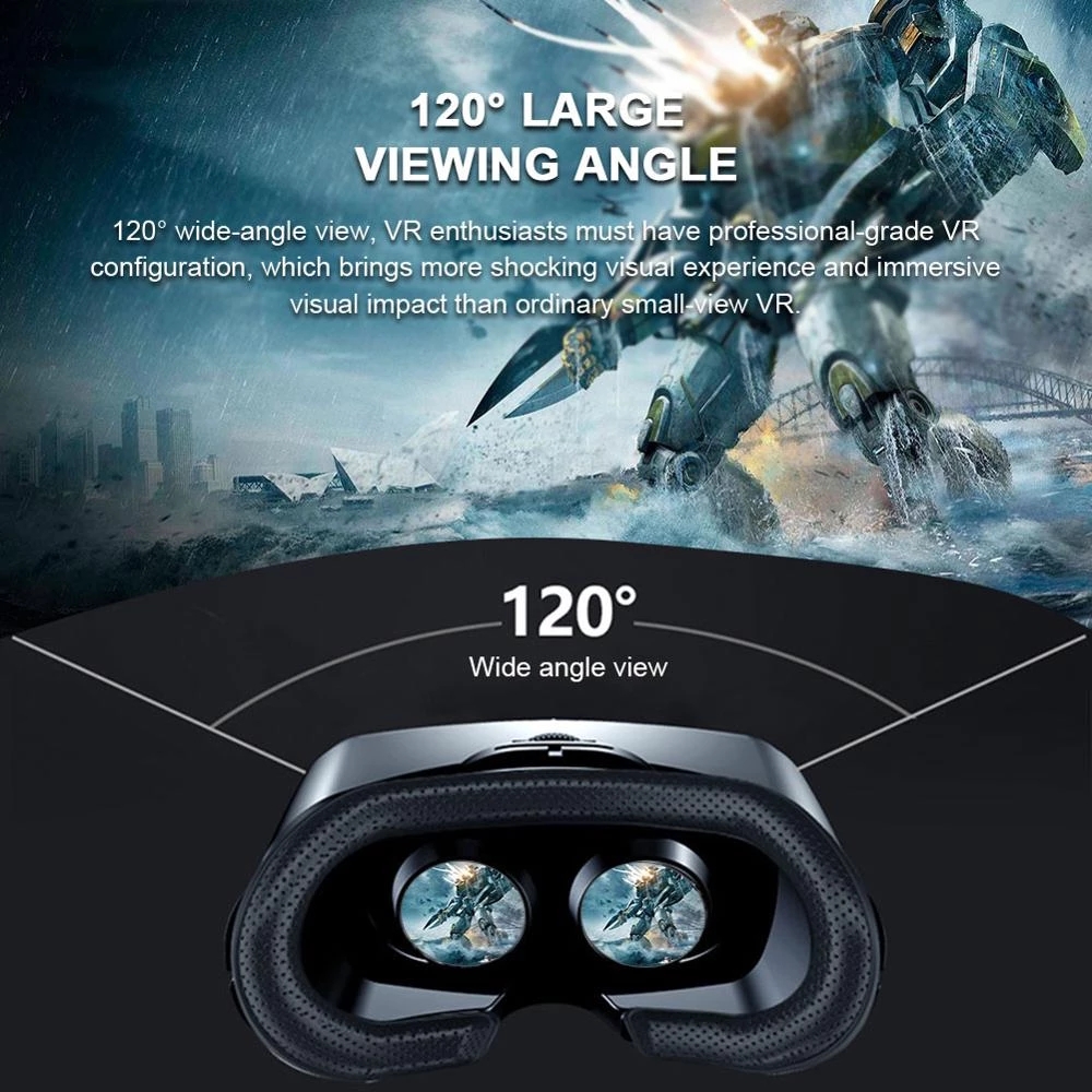 VRG Pro gafas de realidad Virt - Gaming Accessories Joystick reseña y precio