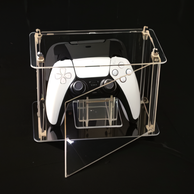 Caja acrílica para controlador - Gaming Zone Accessories reseña y precio